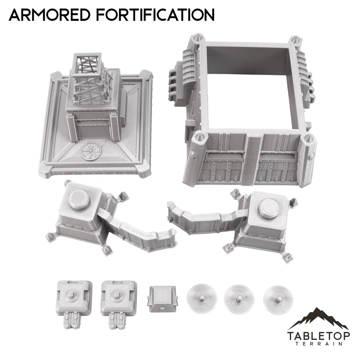 Tabletop Terrain Building Armored Fortification