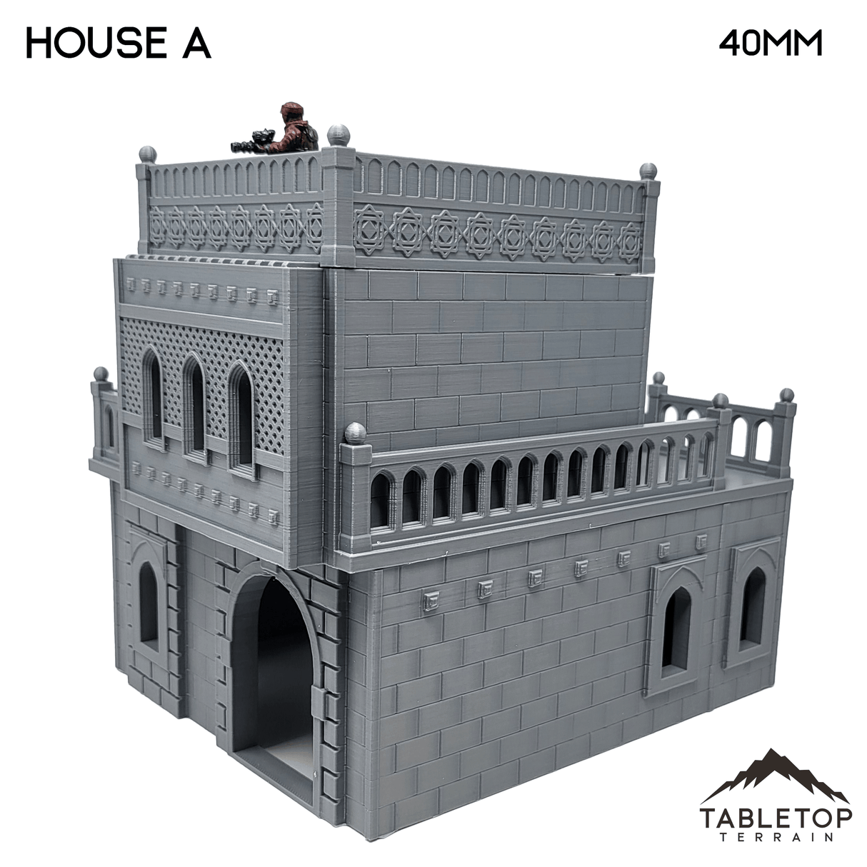 Tabletop Terrain Building Atreus Settlement House A - Star Wars Legion Shatterpoint Building