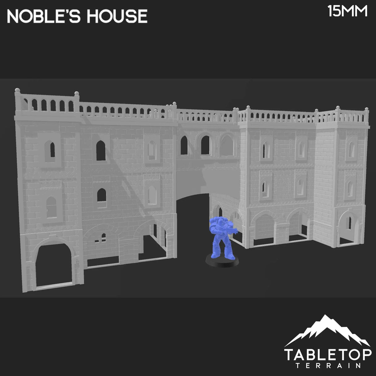 Tabletop Terrain Building Atreus Settlement Noble's House - Star Wars Legion Shatterpoint Building