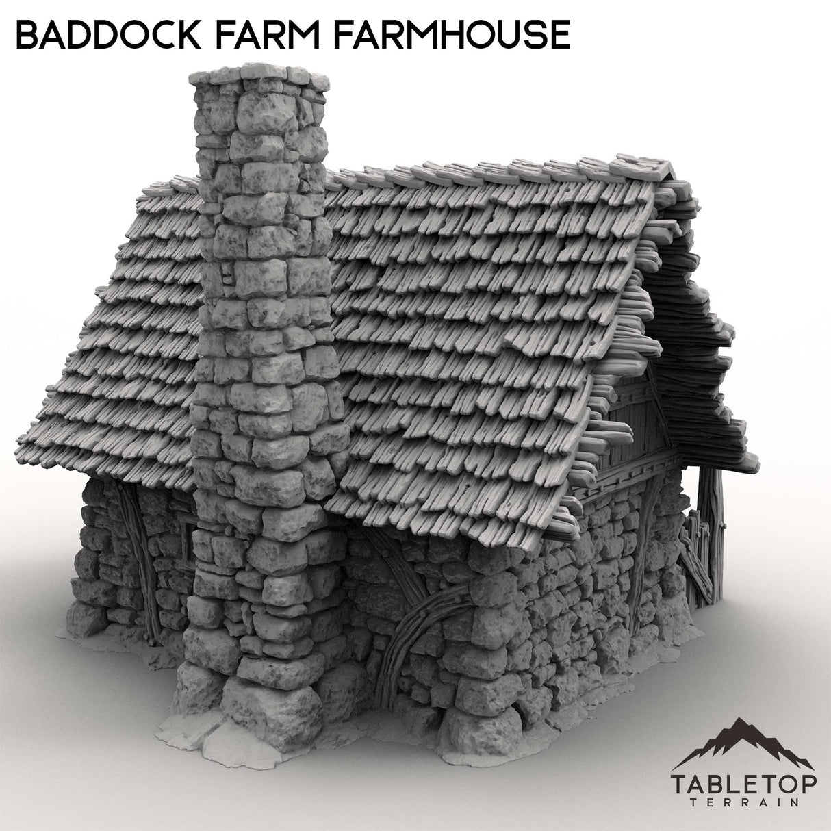 Tabletop Terrain Building Baddock Farm Farmhouse