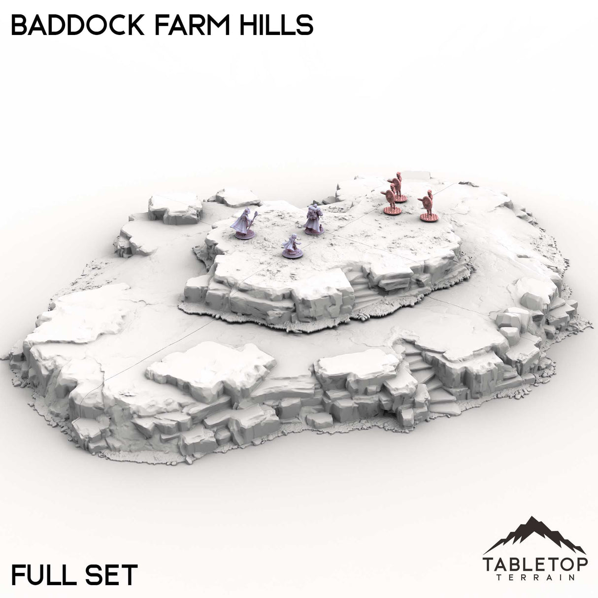 Tabletop Terrain Building Baddock Farm Hills