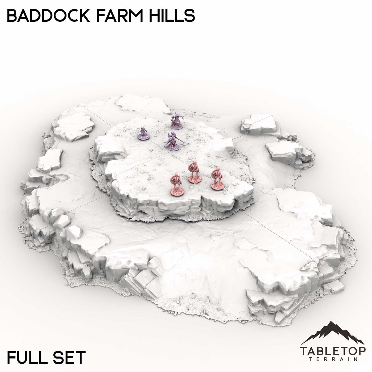 Tabletop Terrain Building Baddock Farm Hills