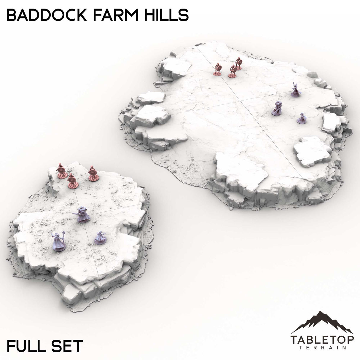 Tabletop Terrain Building Baddock Farm Hills