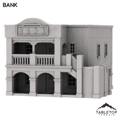 Tabletop Terrain Building Bank - Old Wild Western Rush