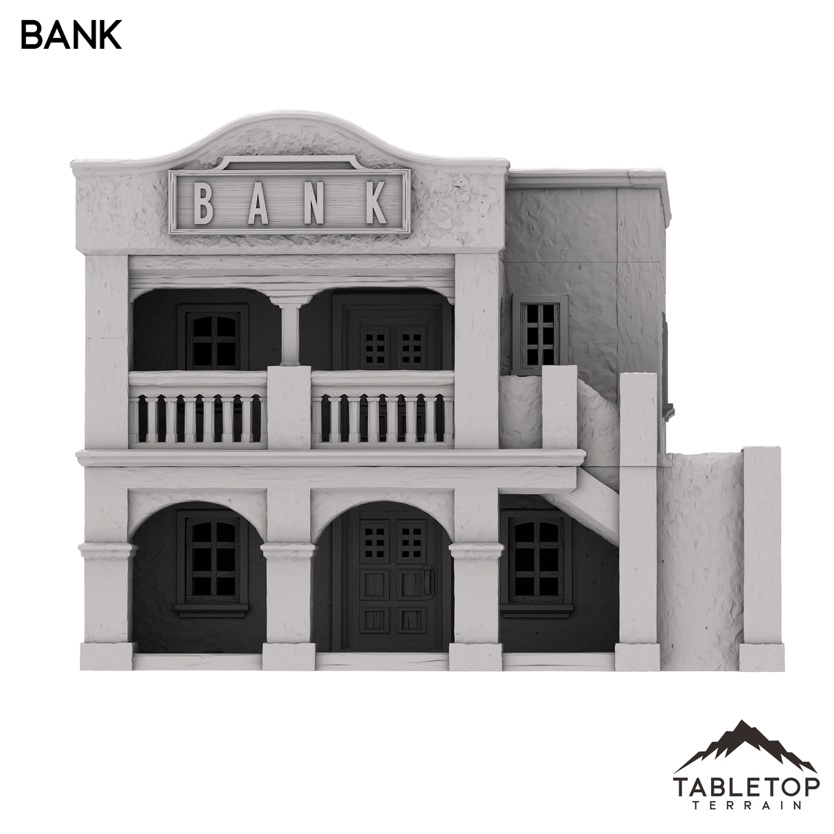 Tabletop Terrain Building Bank - Old Wild Western Rush