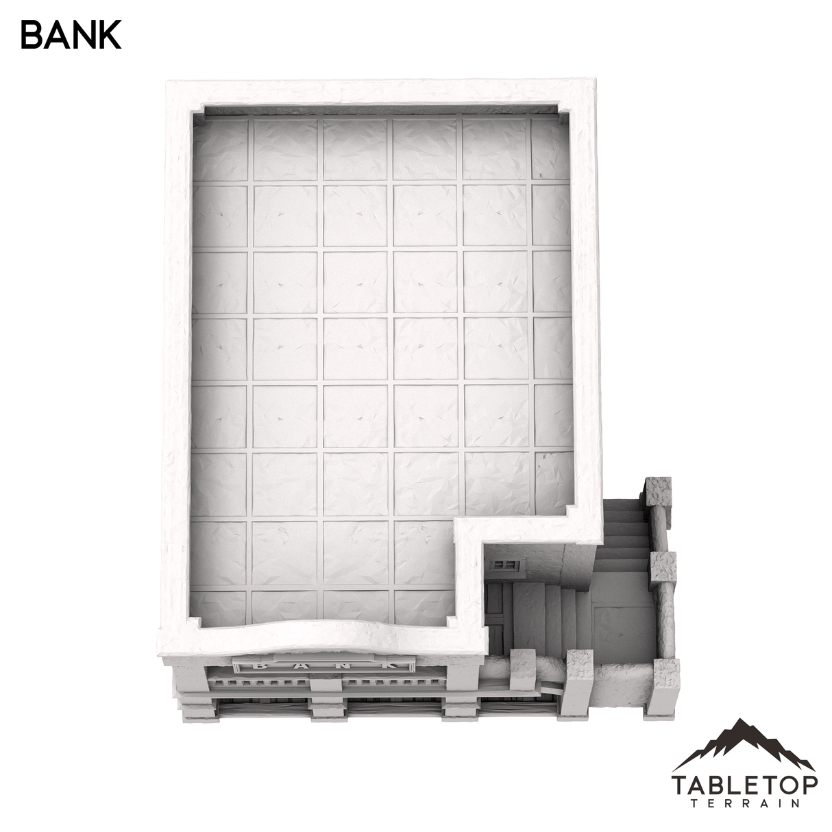 Tabletop Terrain Building Bank - Old Wild Western Rush