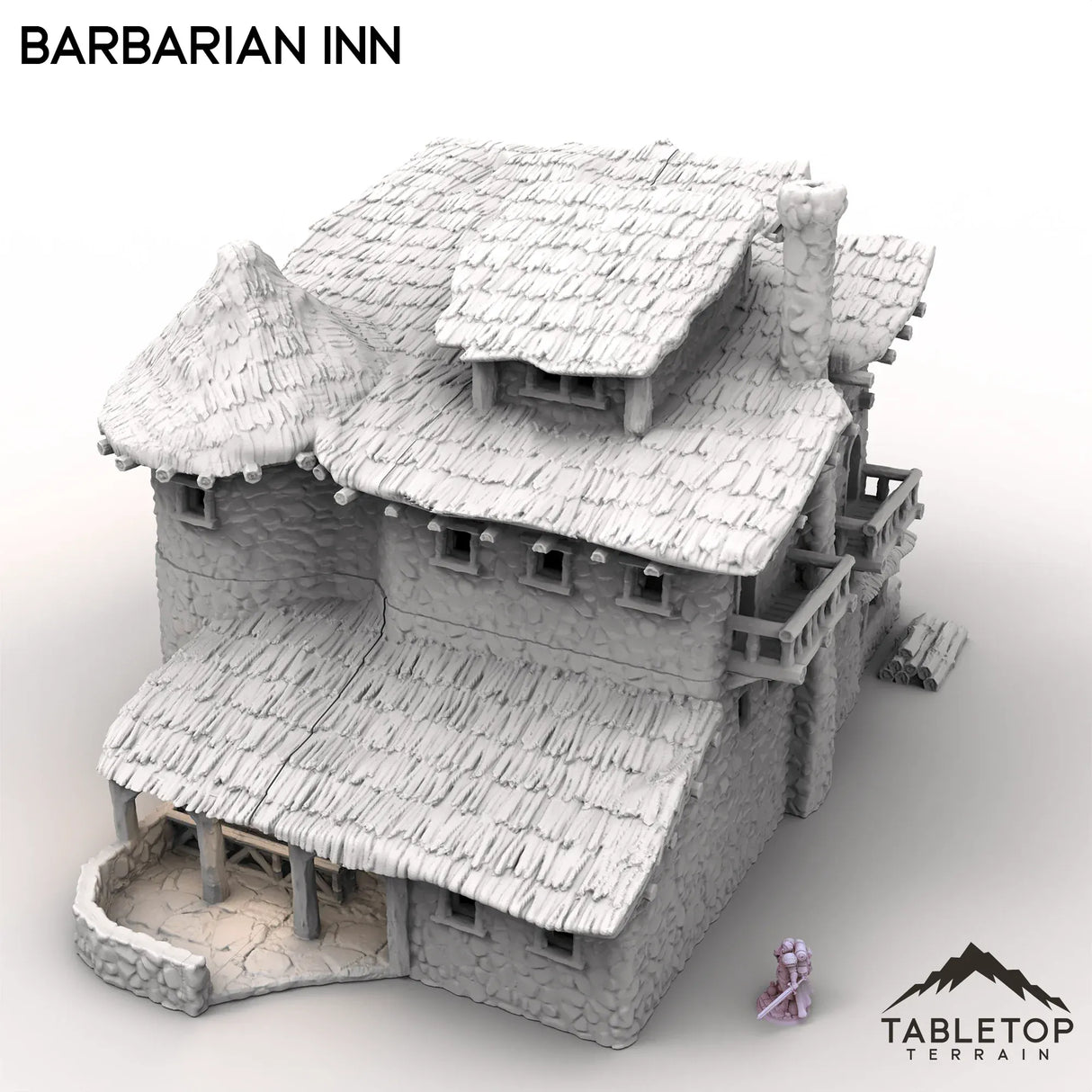 Tabletop Terrain Building Barbarian Inn