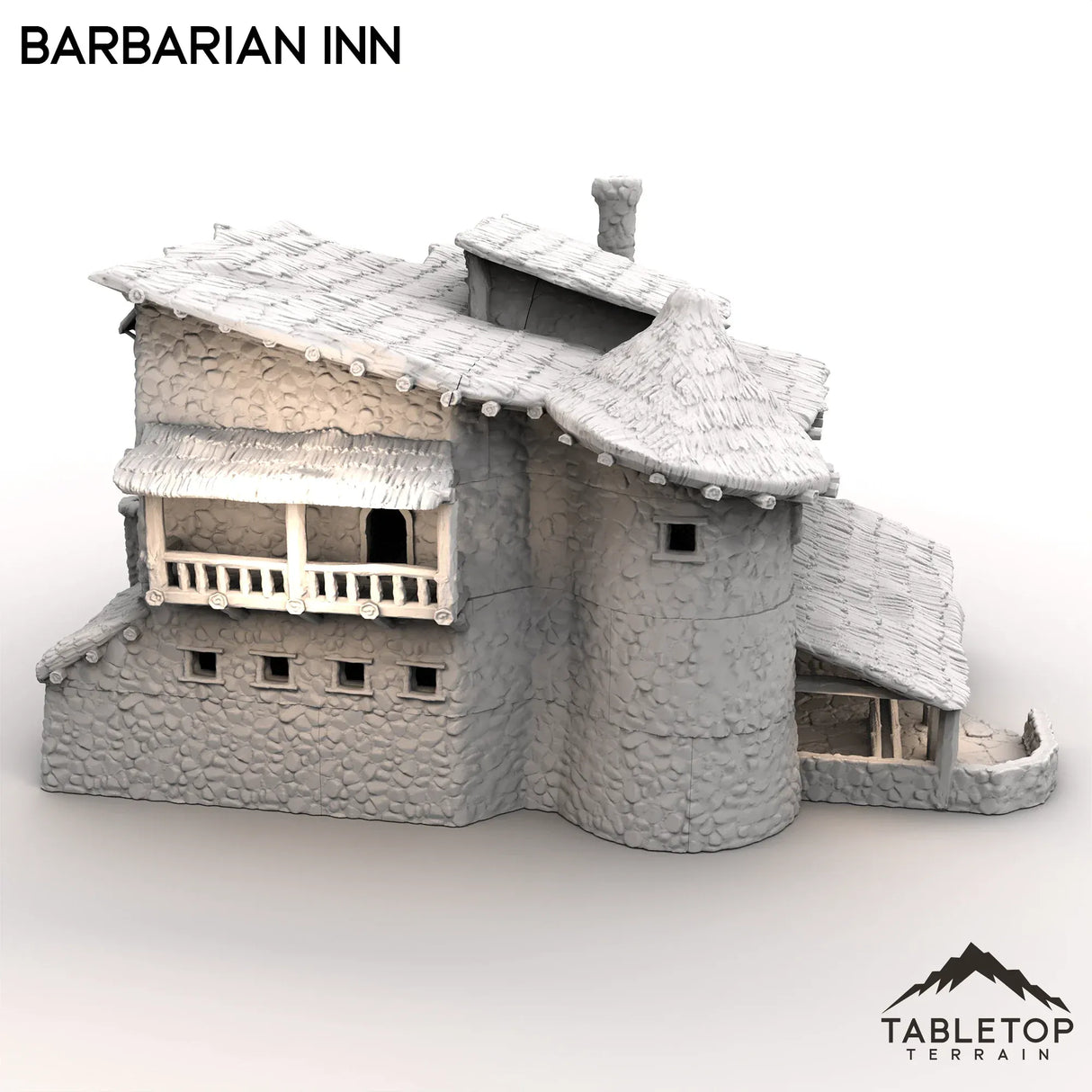 Tabletop Terrain Building Barbarian Inn