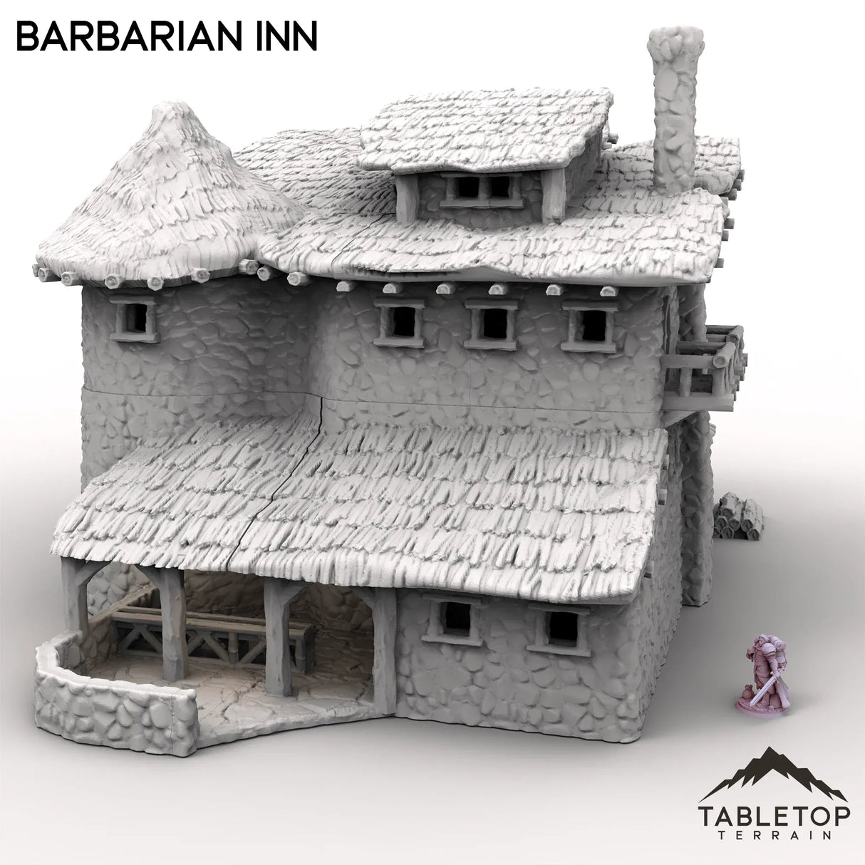 Tabletop Terrain Building Barbarian Inn