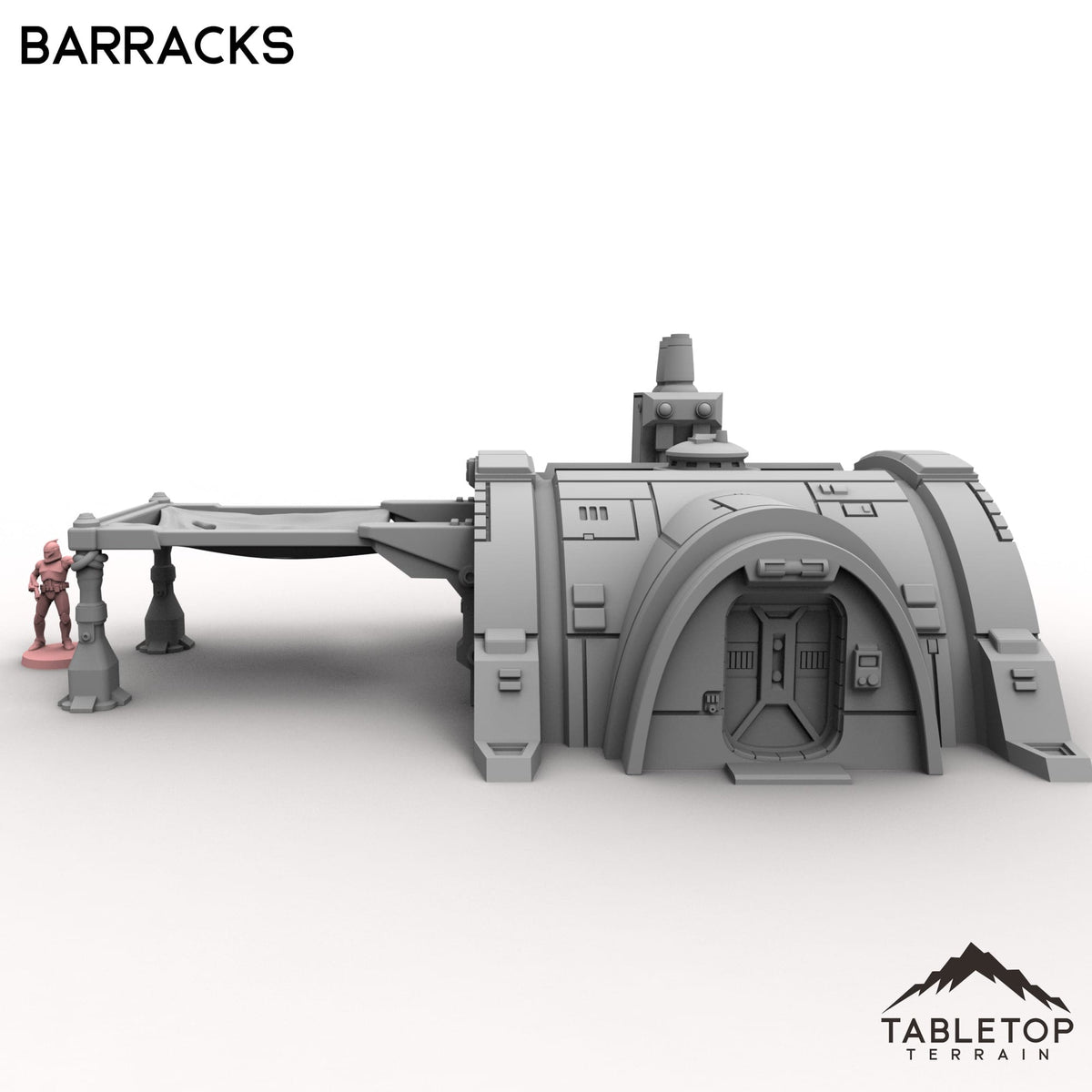 Tabletop Terrain Building Barracks