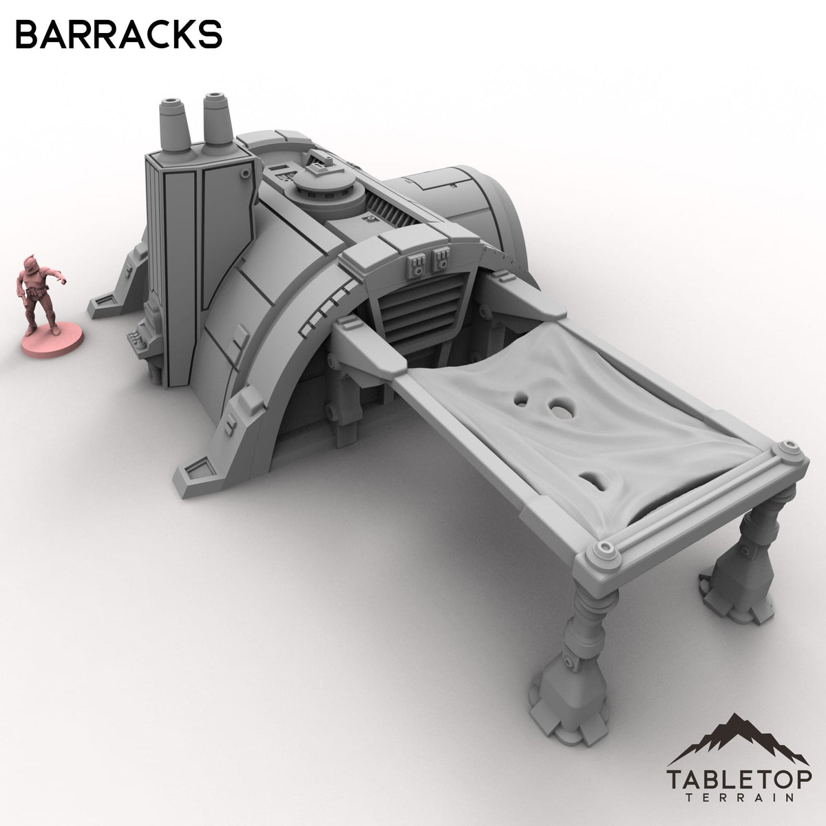 Tabletop Terrain Building Barracks