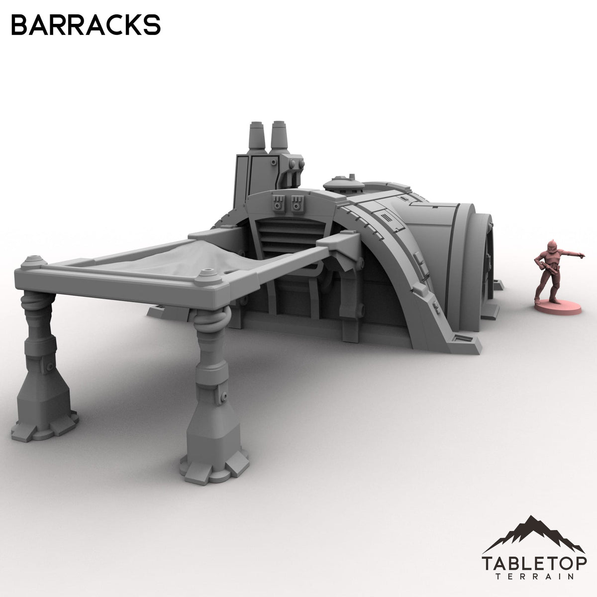 Tabletop Terrain Building Barracks