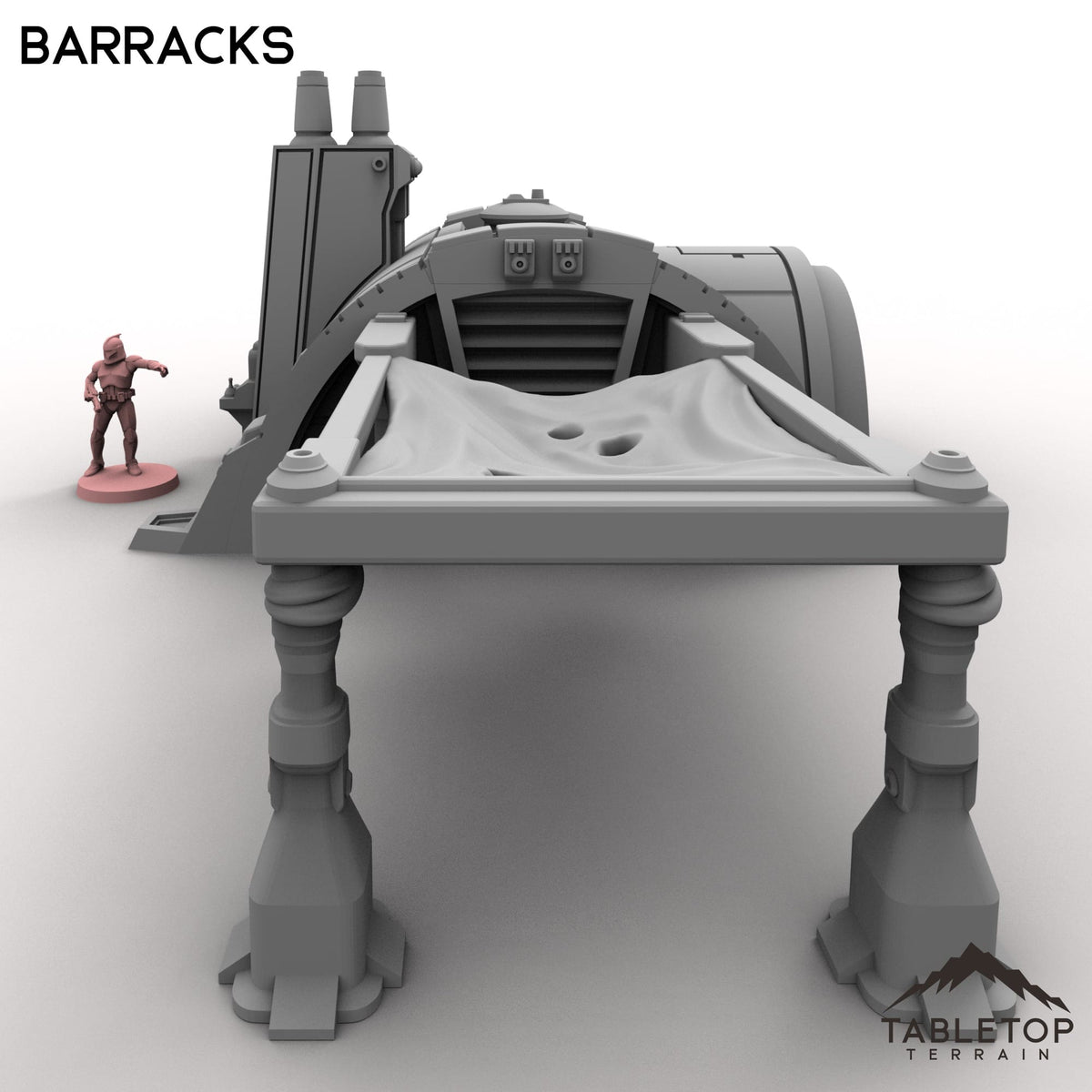 Tabletop Terrain Building Barracks