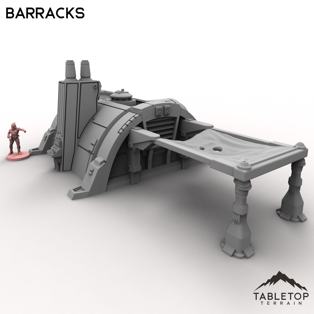 Tabletop Terrain Building Barracks
