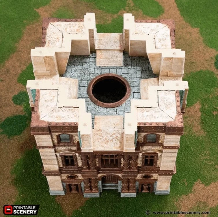 Tabletop Terrain Building Barrel Riders Barracks - Rise of the Halflings - Fantasy Building