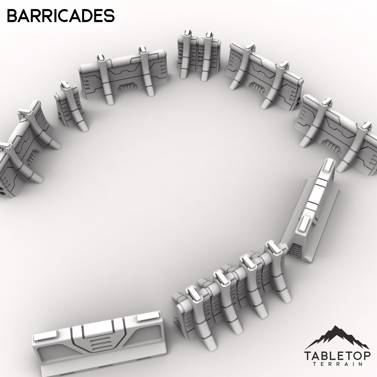 Tabletop Terrain Building Barricades