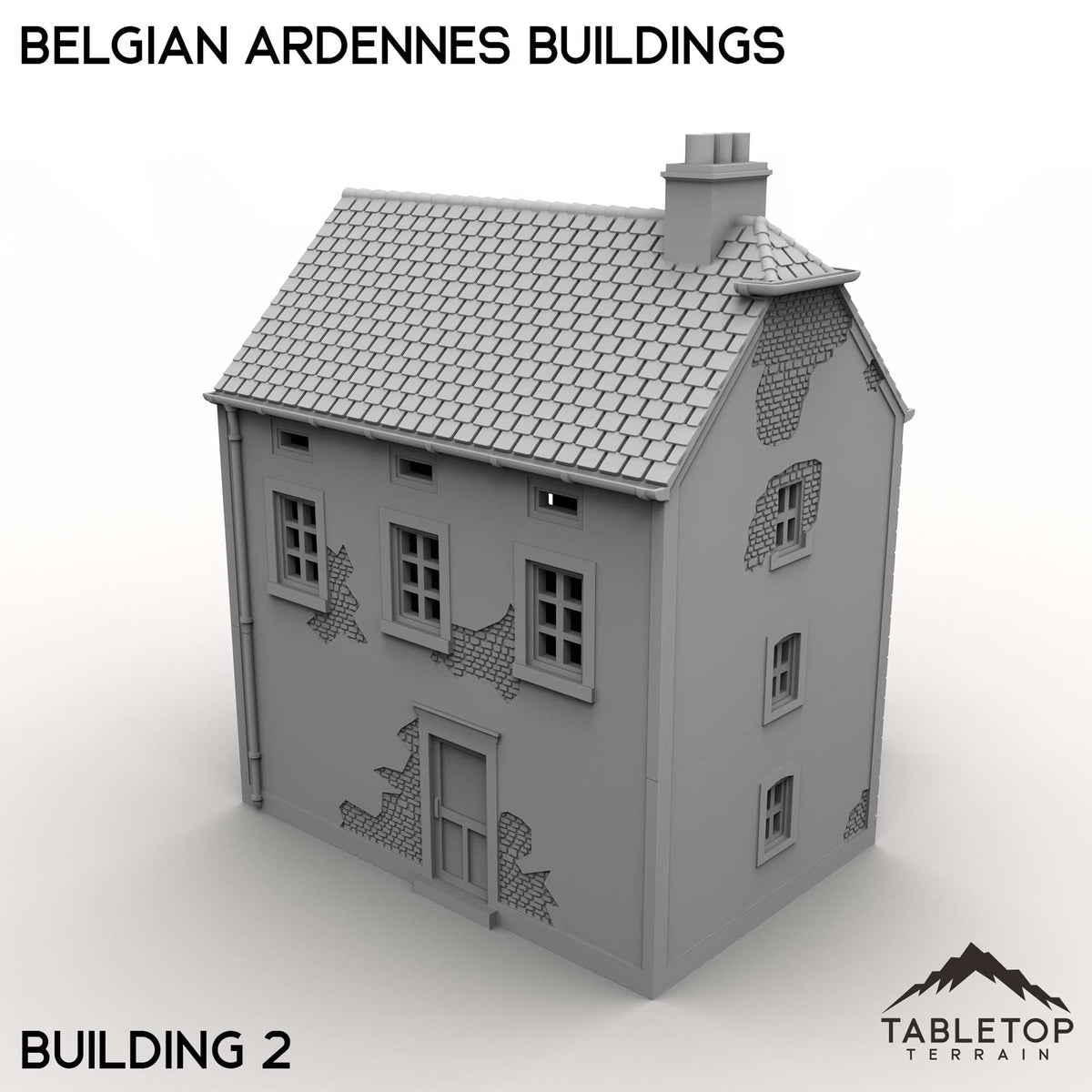 Tabletop Terrain Building Belgian Ardennes Buildings
