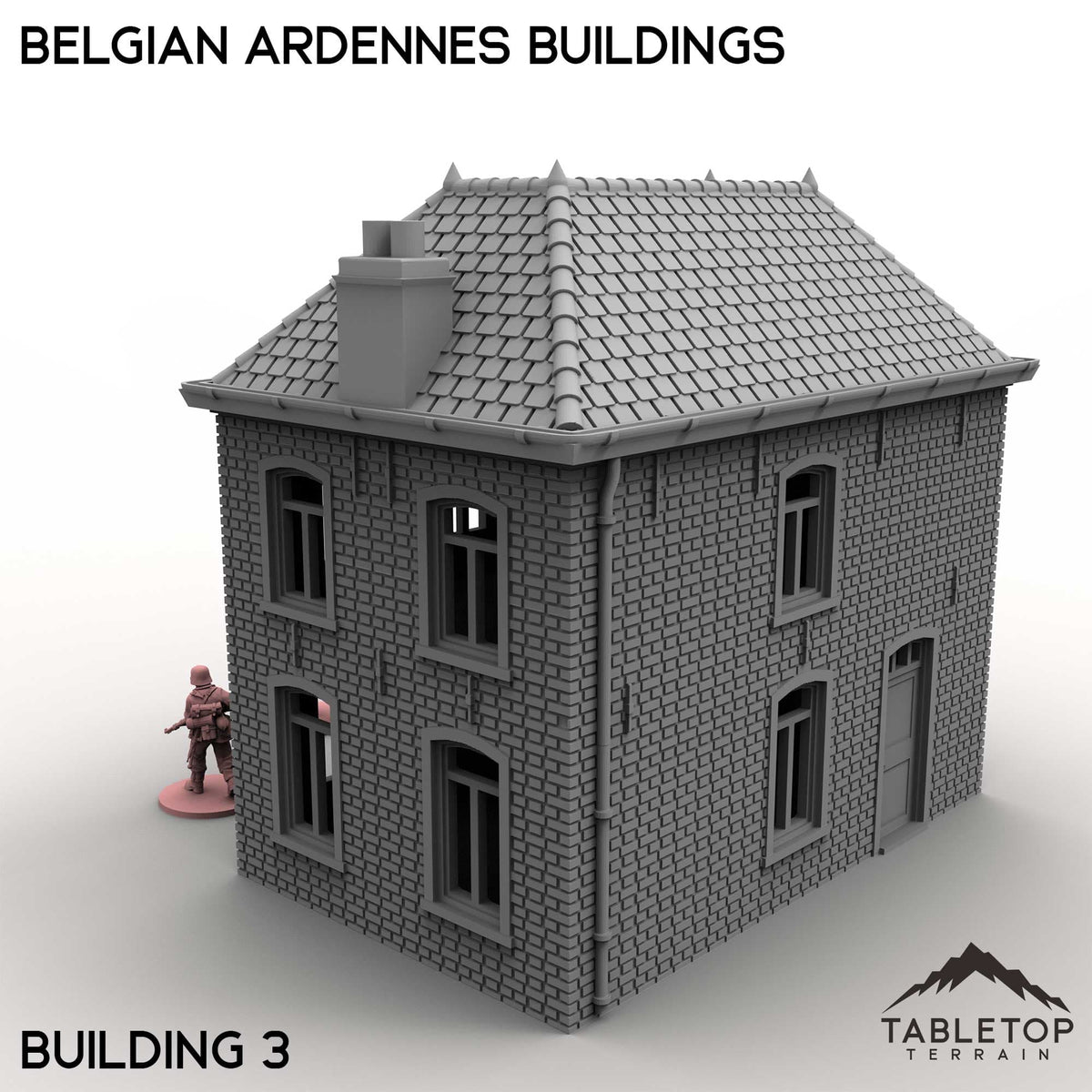 Tabletop Terrain Building Belgian Ardennes Buildings
