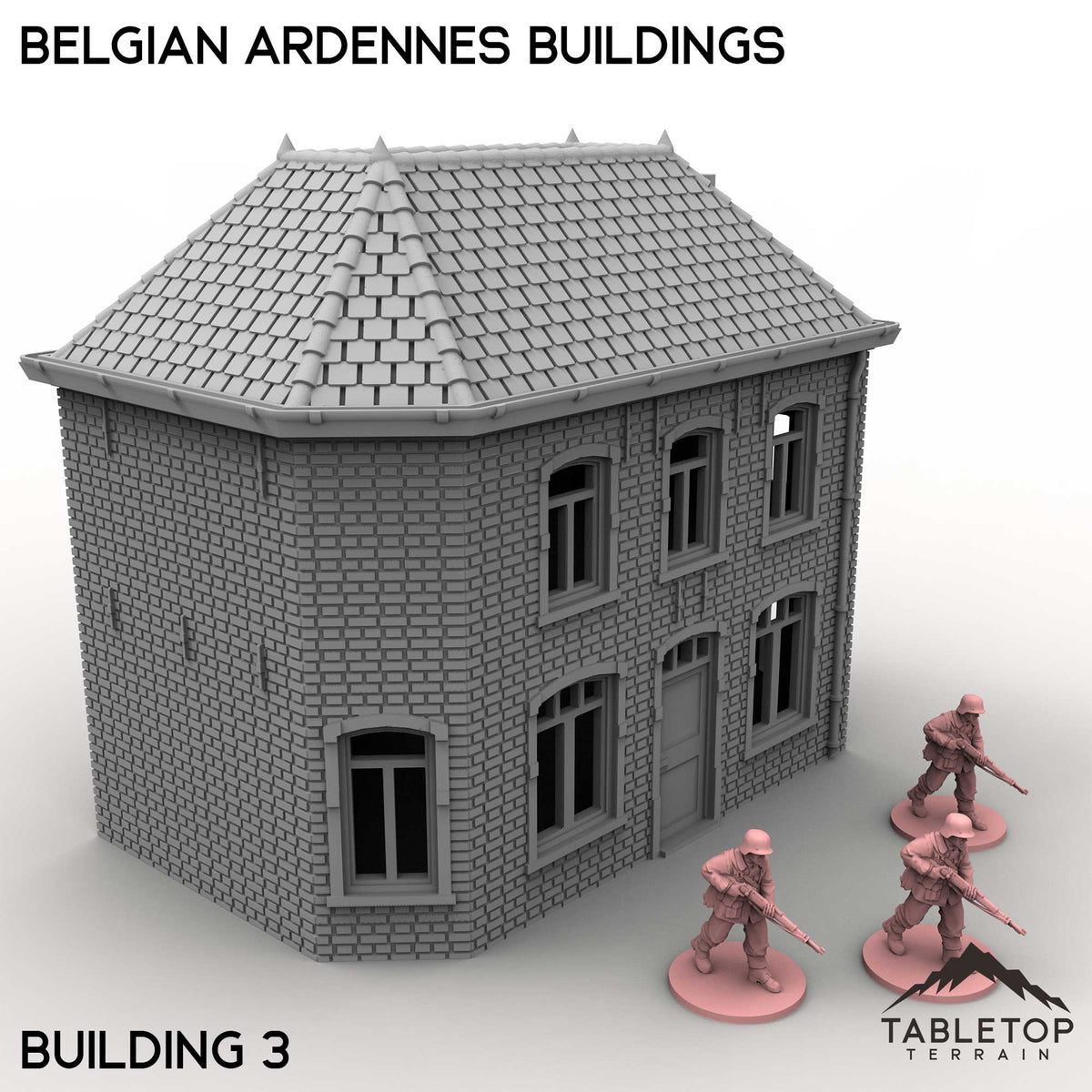 Tabletop Terrain Building Belgian Ardennes Buildings