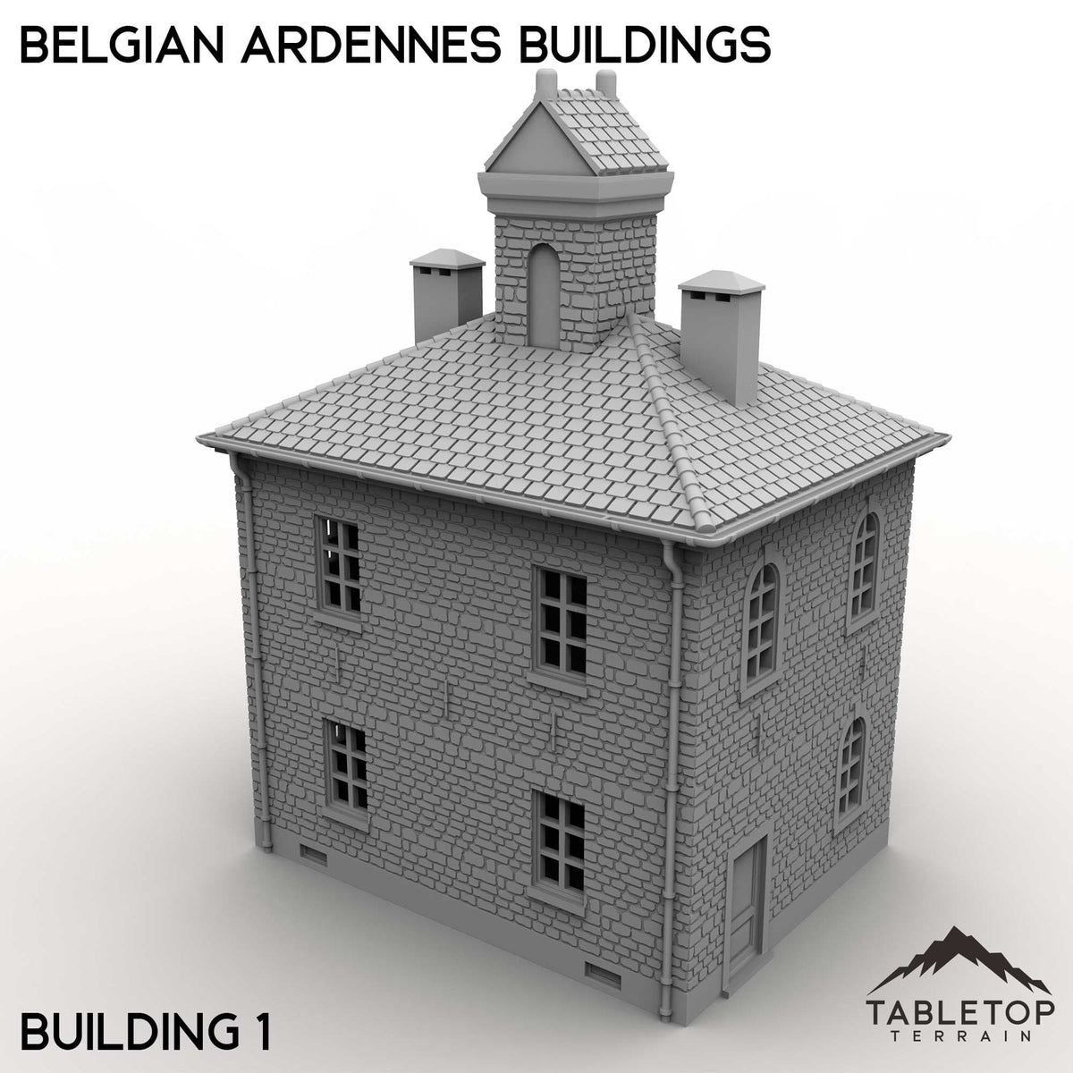 Tabletop Terrain Building Belgian Ardennes Buildings
