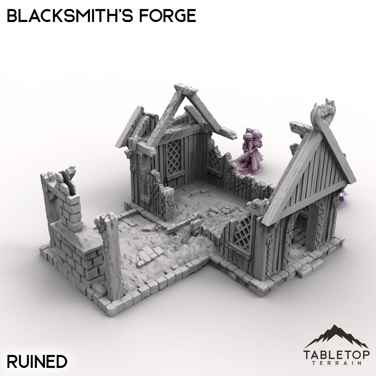Tabletop Terrain Building Blacksmith's Forge - Kingdom of Saxonia