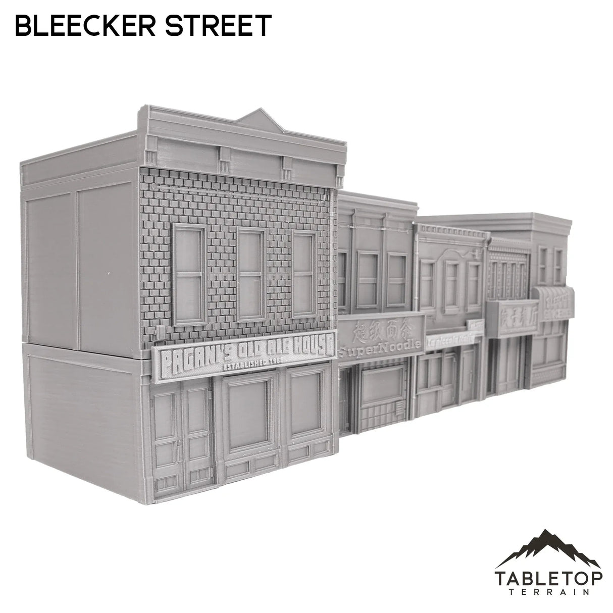 Tabletop Terrain Building Bleecker Street City Block