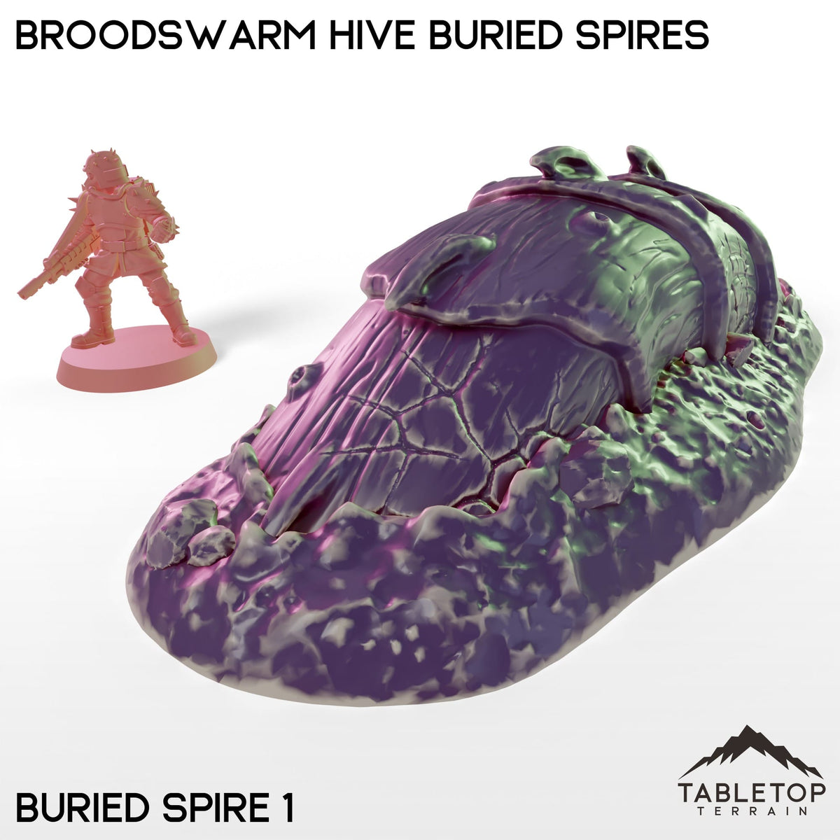 Tabletop Terrain Building Broodswarm Hive Buried Spires