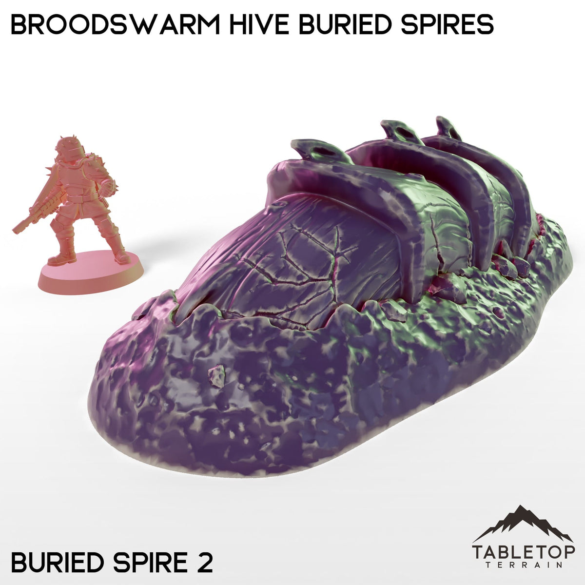 Tabletop Terrain Building Broodswarm Hive Buried Spires