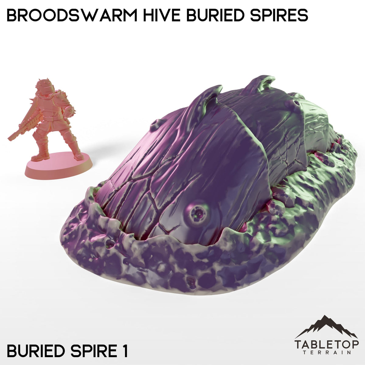 Tabletop Terrain Building Broodswarm Hive Buried Spires
