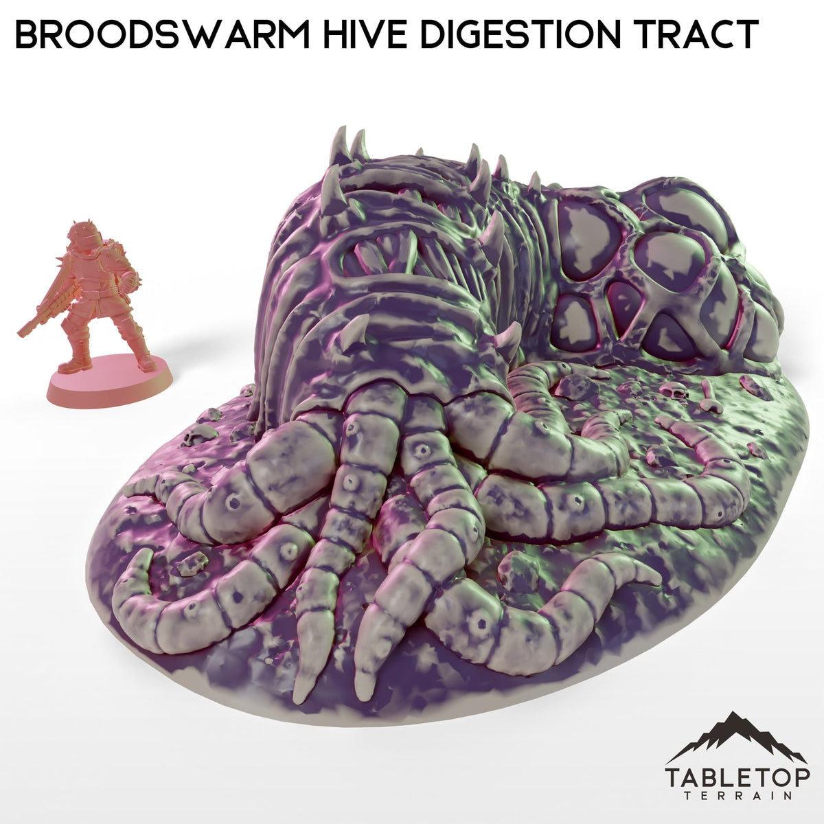 Tabletop Terrain Building Broodswarm Hive Digestion Tract