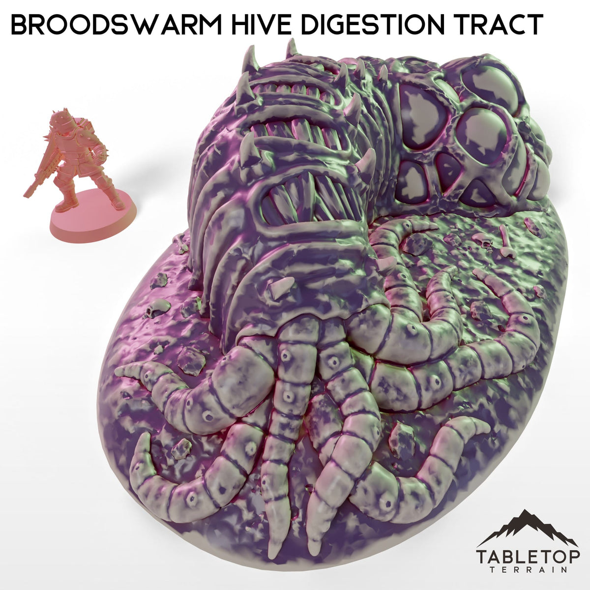 Tabletop Terrain Building Broodswarm Hive Digestion Tract