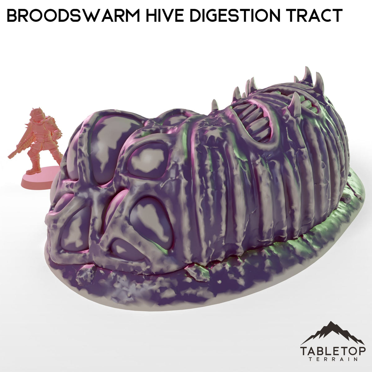 Tabletop Terrain Building Broodswarm Hive Digestion Tract