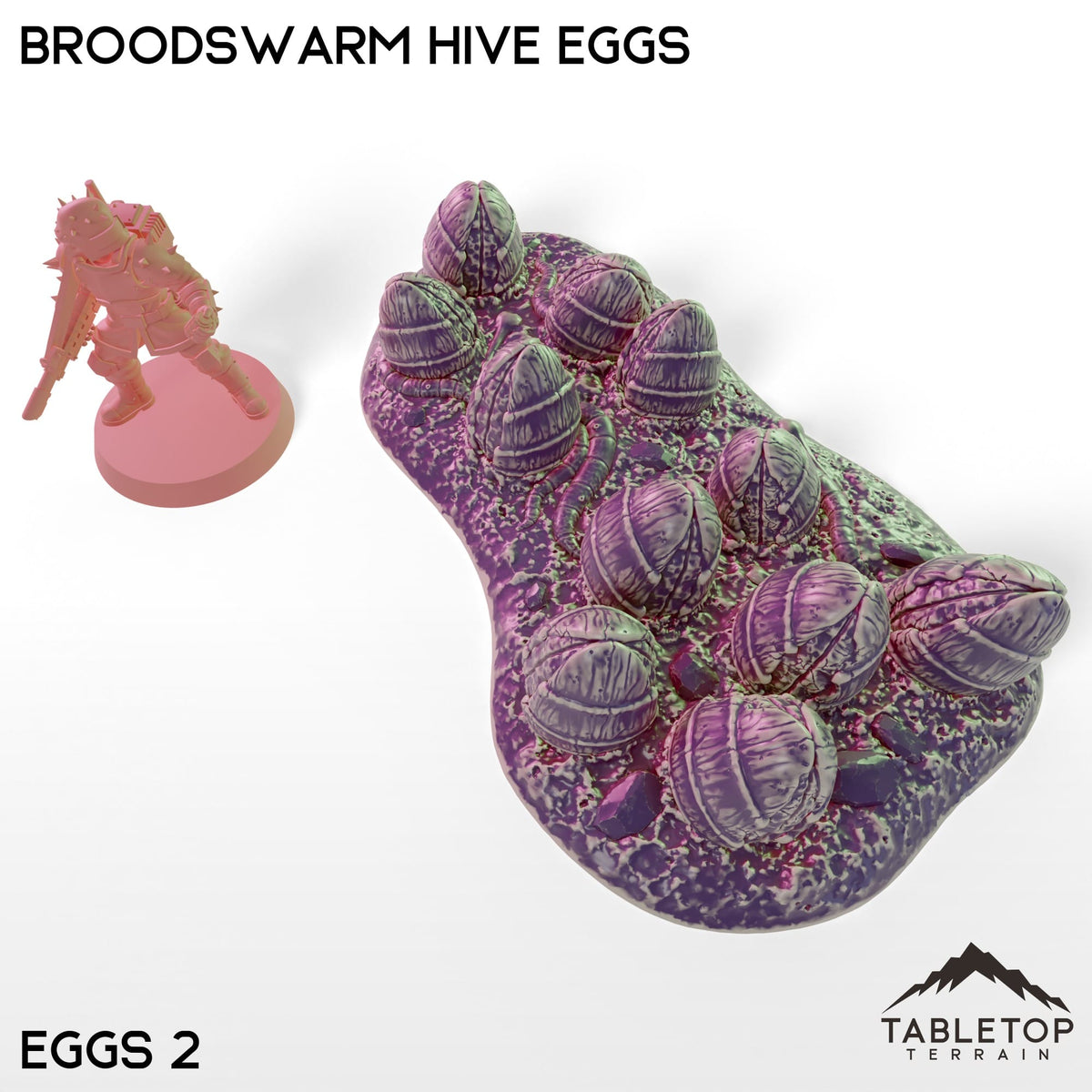 Tabletop Terrain Building Broodswarm Hive Eggs