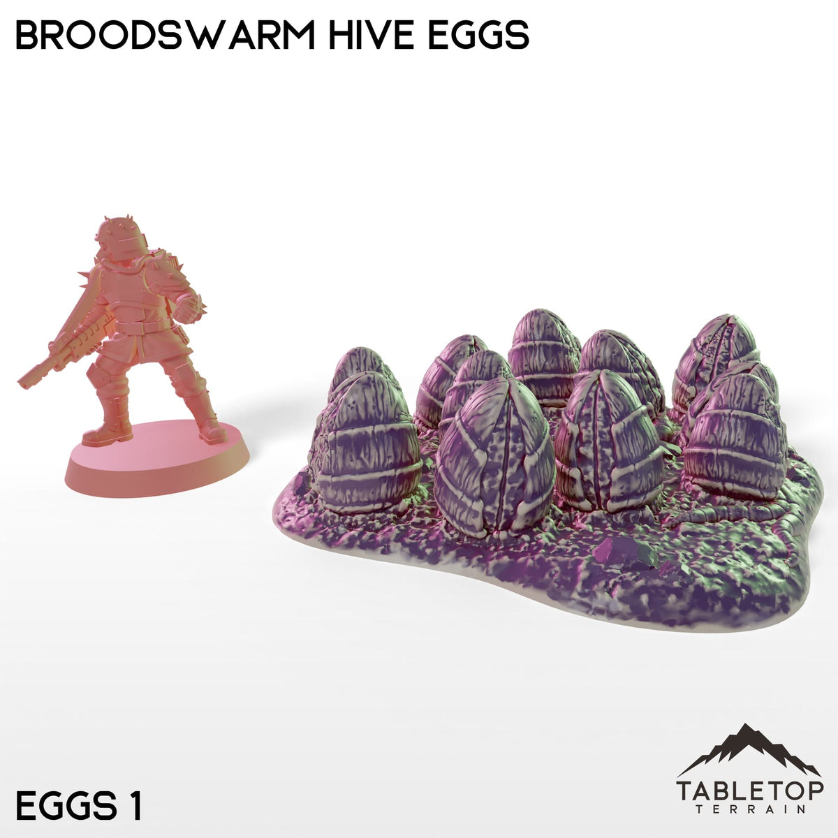 Tabletop Terrain Building Broodswarm Hive Eggs