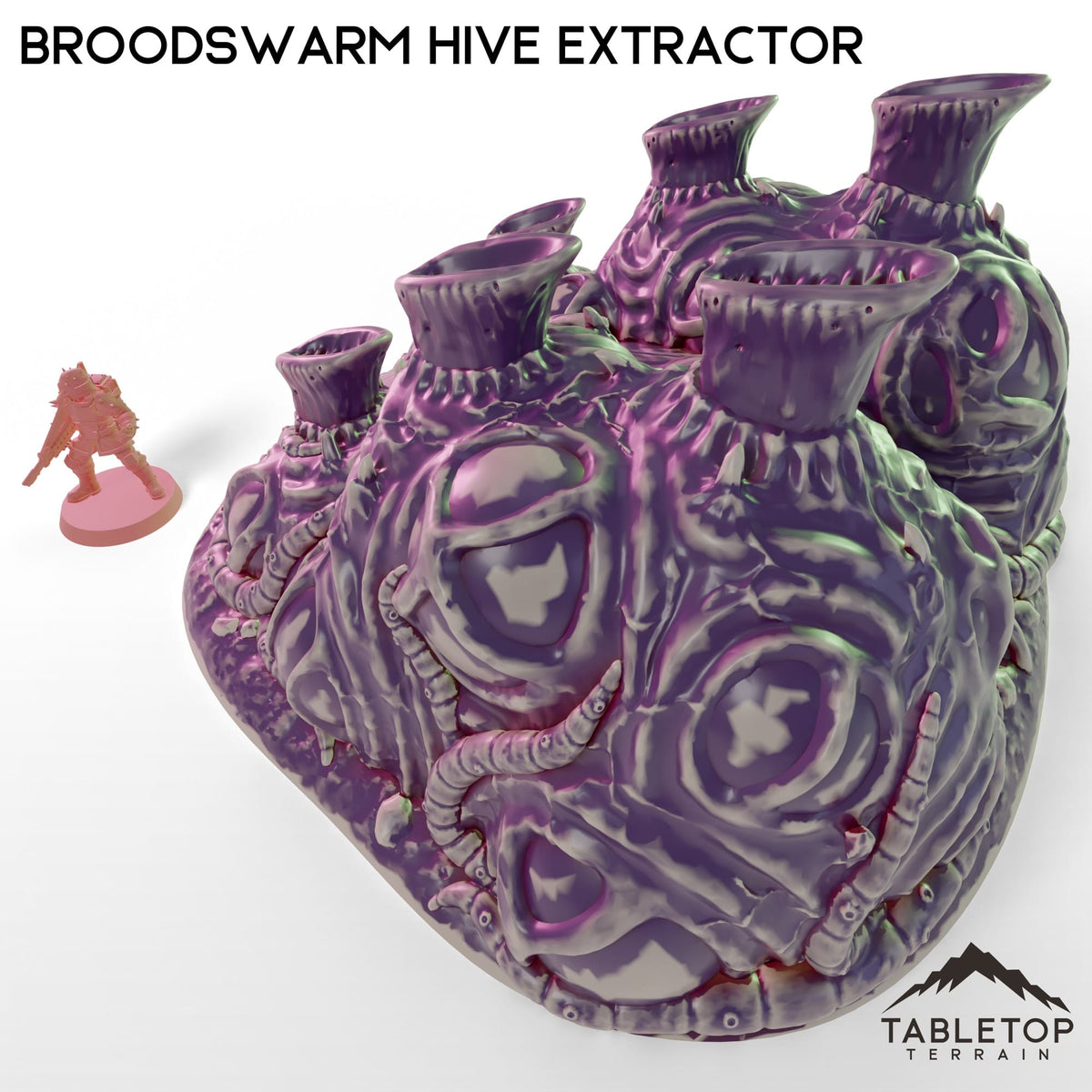 Tabletop Terrain Building Broodswarm Hive Extractor