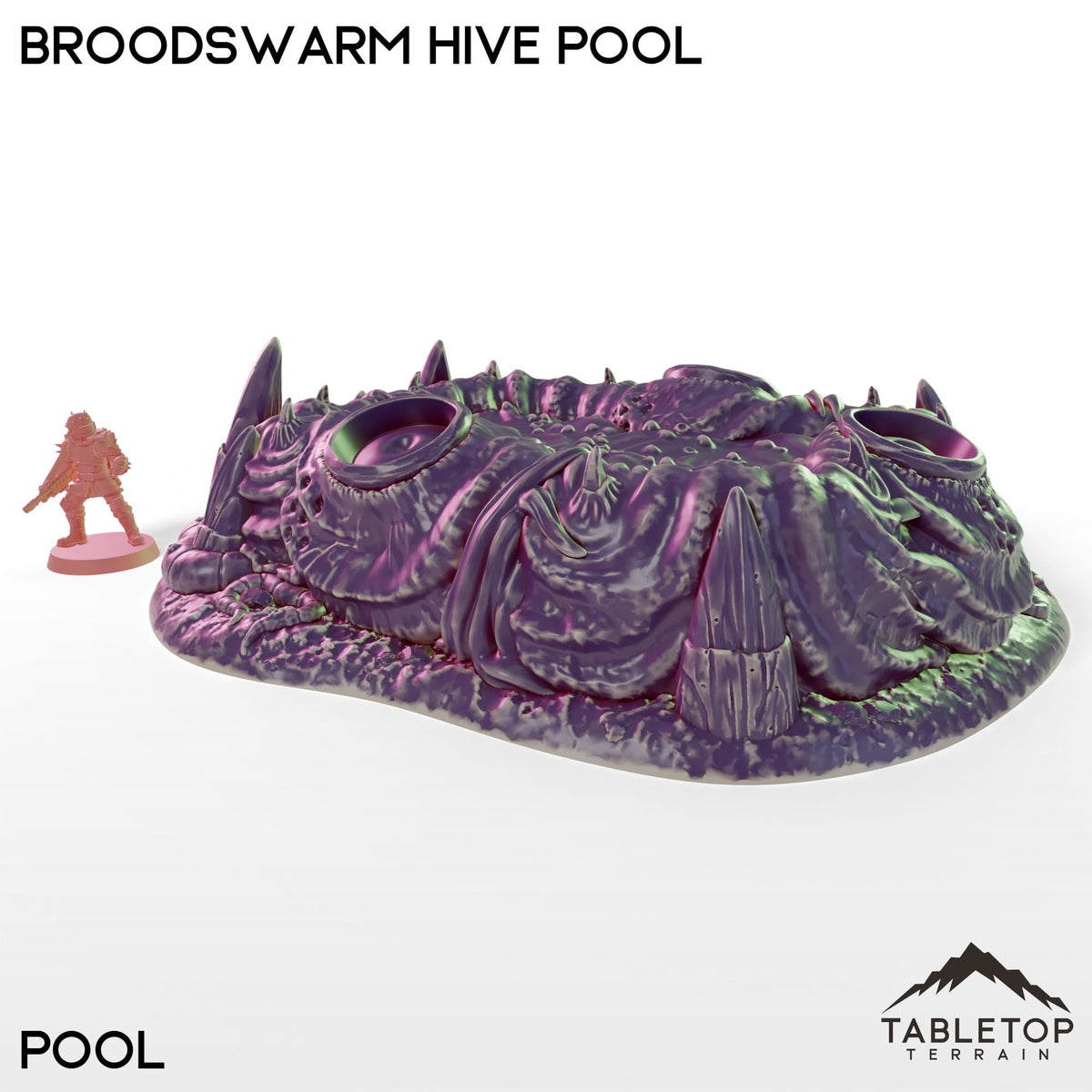 Tabletop Terrain Building Broodswarm Hive Pool