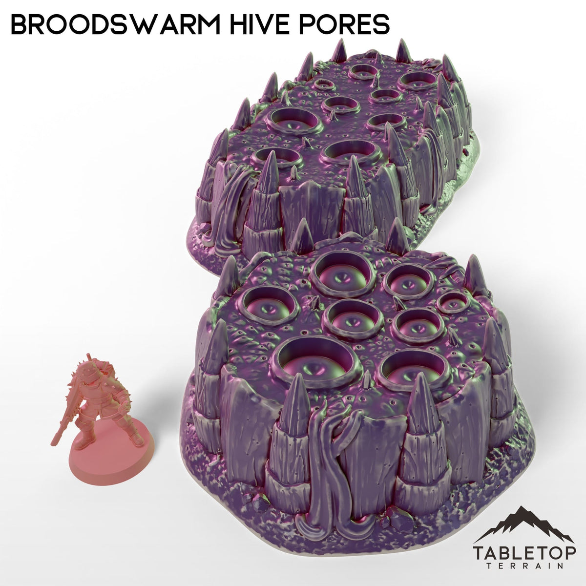 Tabletop Terrain Building Broodswarm Hive Pores