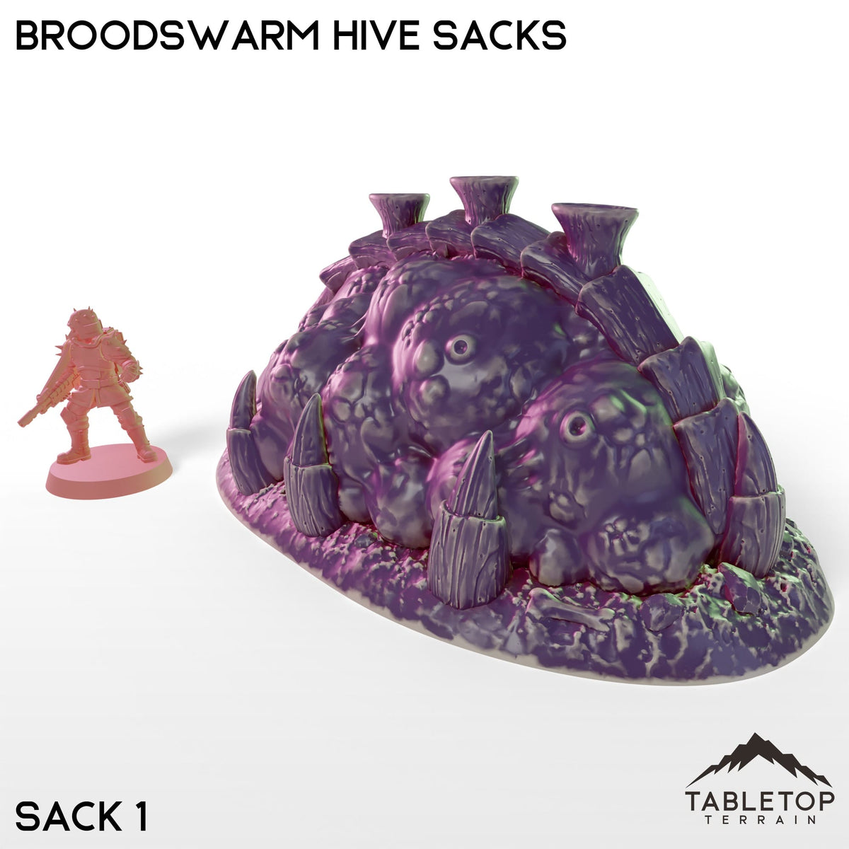 Tabletop Terrain Building Broodswarm Hive Sacks