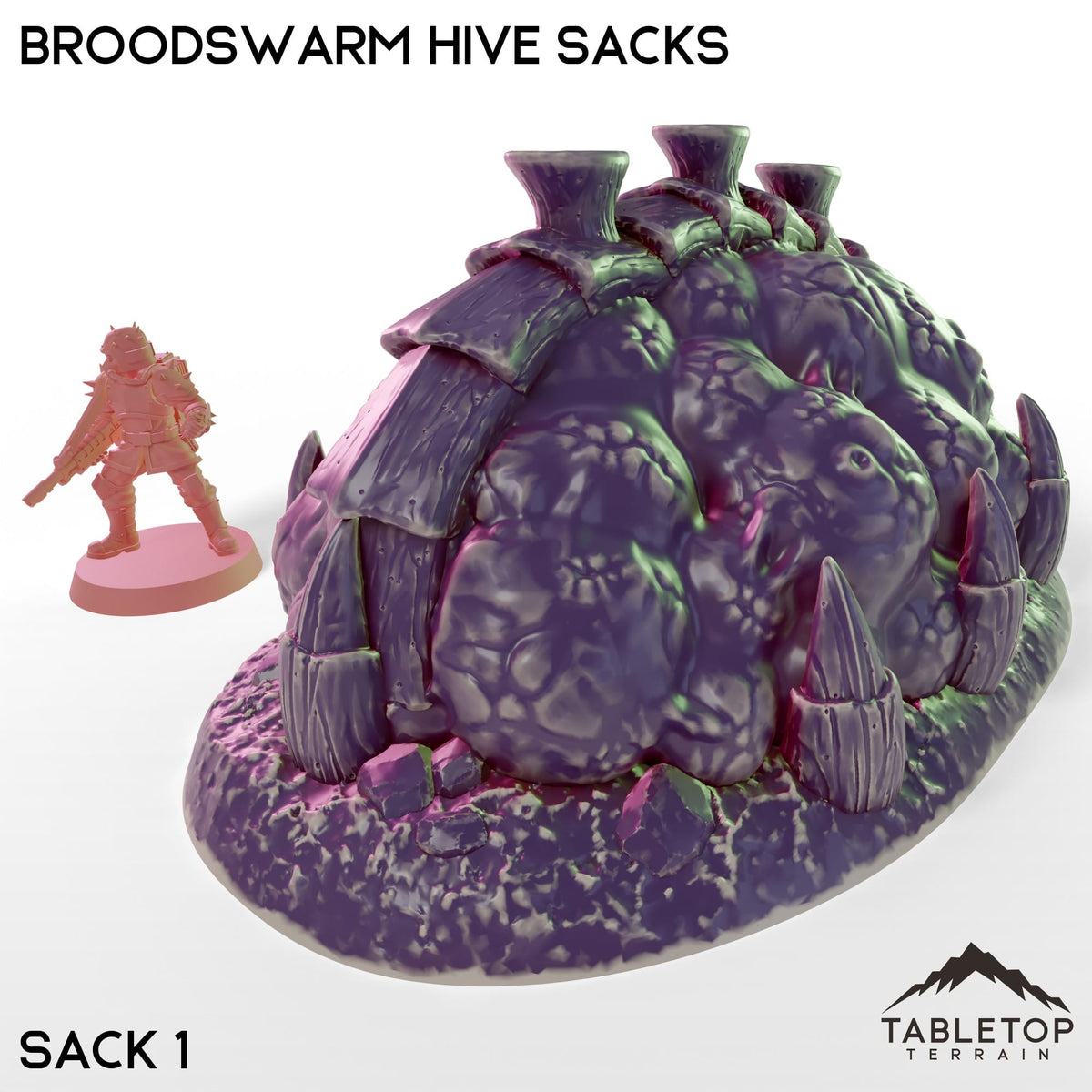 Tabletop Terrain Building Broodswarm Hive Sacks