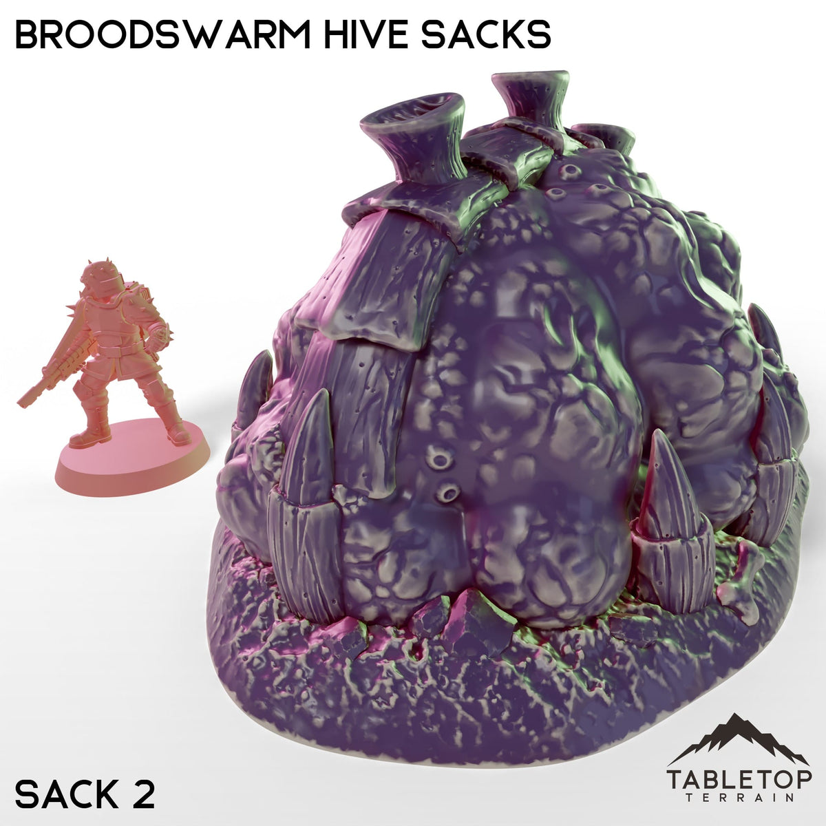 Tabletop Terrain Building Broodswarm Hive Sacks