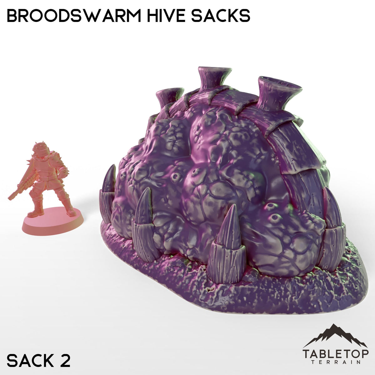 Tabletop Terrain Building Broodswarm Hive Sacks