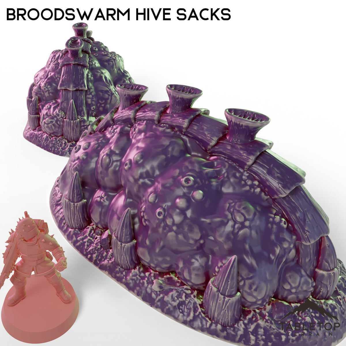 Tabletop Terrain Building Broodswarm Hive Sacks