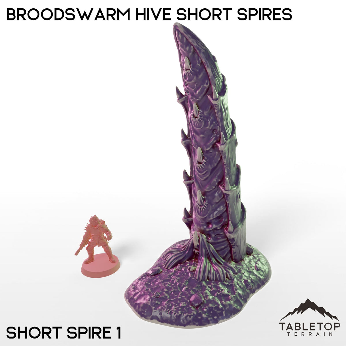 Tabletop Terrain Building Broodswarm Hive Short Spires
