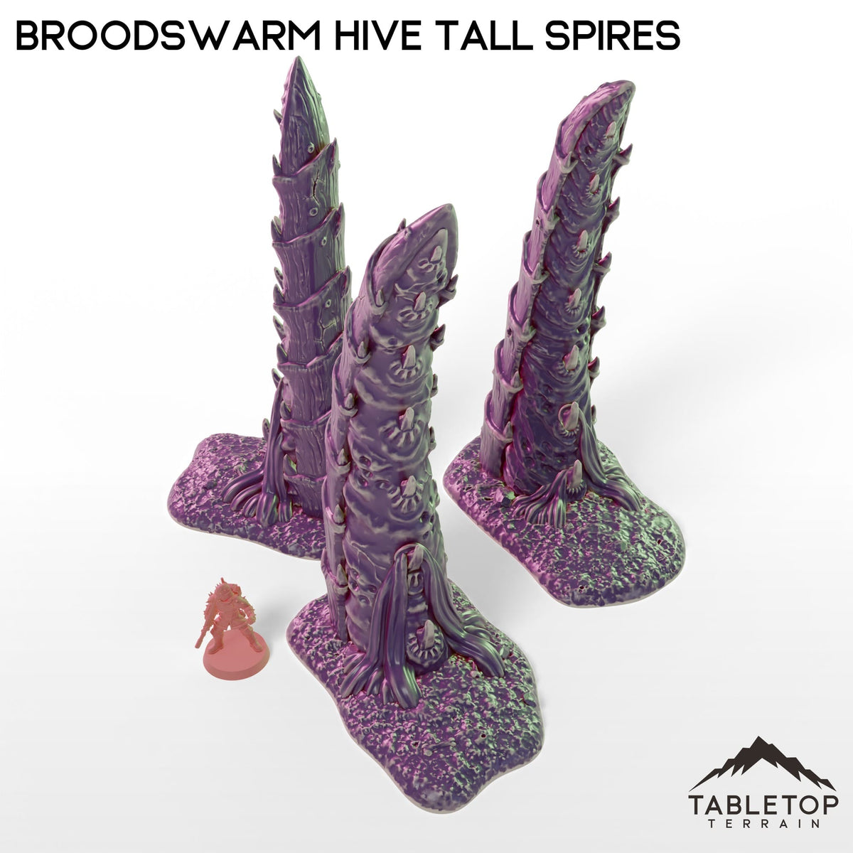 Tabletop Terrain Building Broodswarm Hive Tall Spires