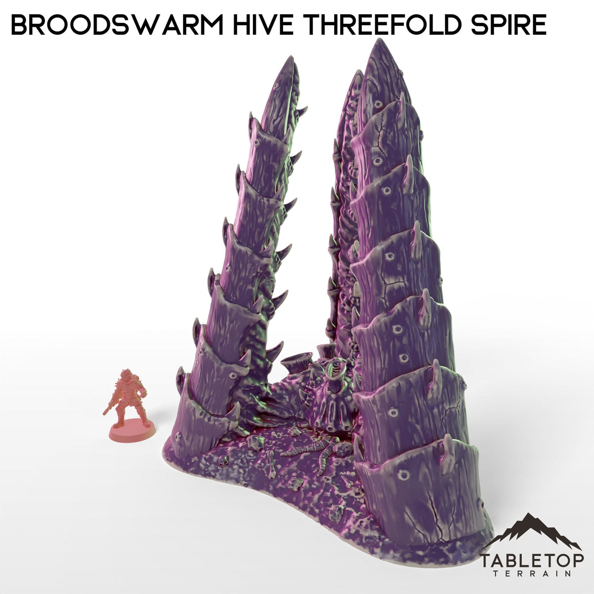 Tabletop Terrain Building Broodswarm Hive Threefold Spire