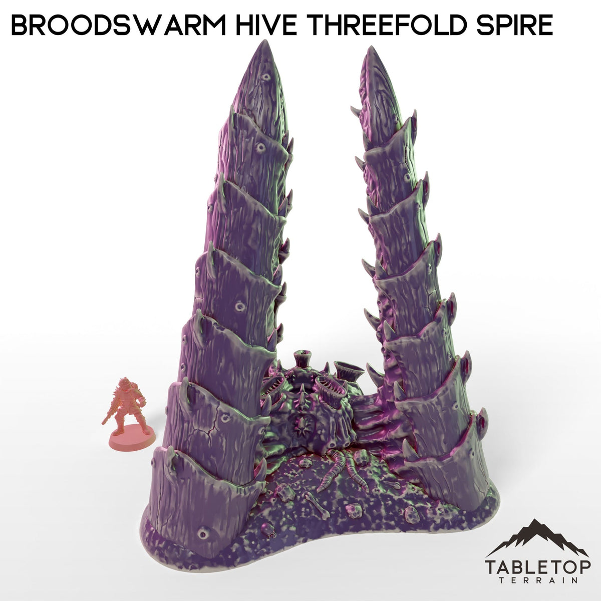 Tabletop Terrain Building Broodswarm Hive Threefold Spire