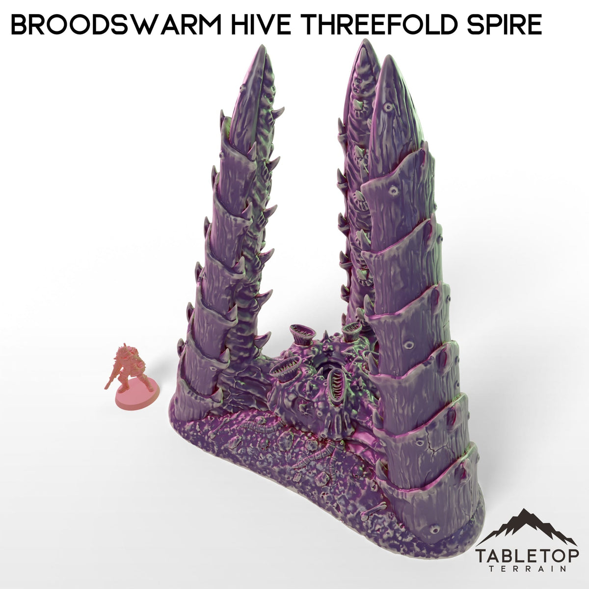 Tabletop Terrain Building Broodswarm Hive Threefold Spire