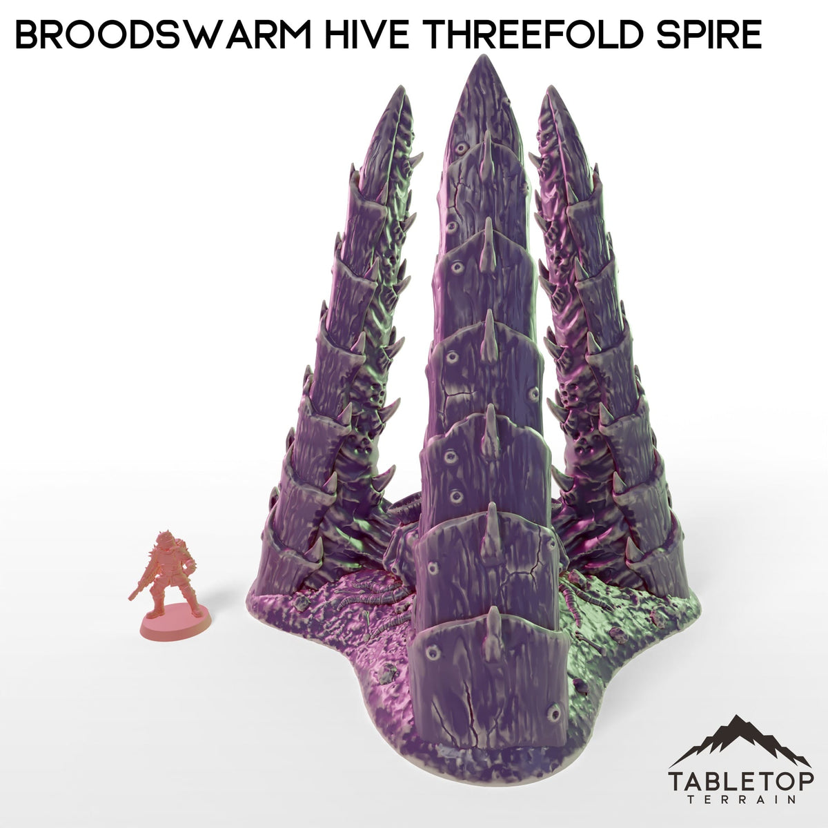 Tabletop Terrain Building Broodswarm Hive Threefold Spire