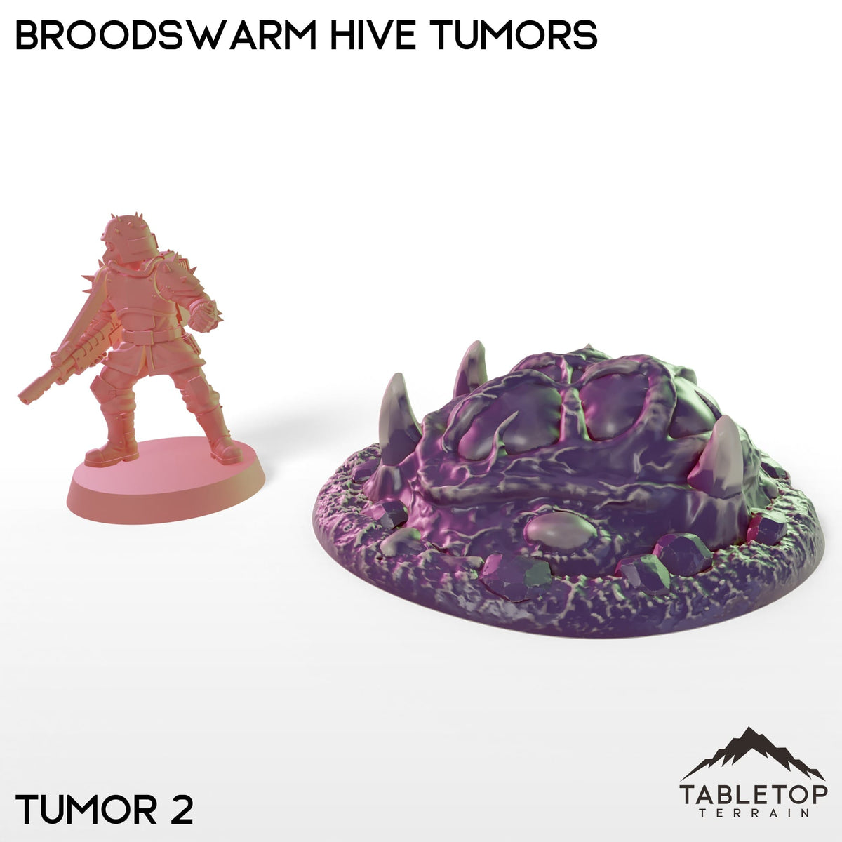 Tabletop Terrain Building Broodswarm Hive Tumors