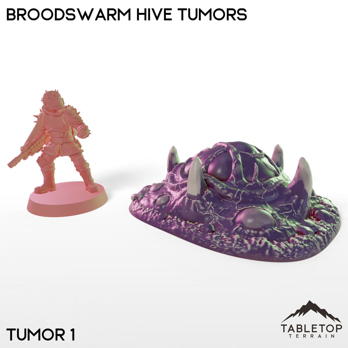 Tabletop Terrain Building Broodswarm Hive Tumors